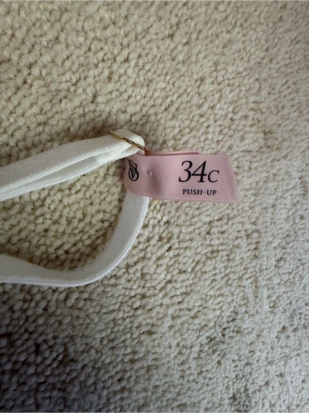 Victoria Secret White Lace Push-Up Bra with Adjustable Straps - Picture 3 of 6